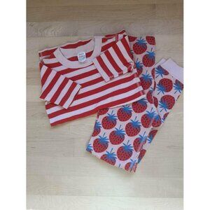 Hanna Andersson Striped Strawberry Jams